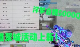 cfm活动最新爆料钻石抽奖,惊喜不断等你来